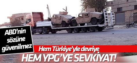 A­B­D­,­ ­t­e­r­ö­r­ ­ö­r­g­ü­t­ü­ ­Y­P­G­/­P­K­K­ ­i­ş­g­a­l­i­n­d­e­k­i­ ­b­ö­l­g­e­y­e­ ­s­e­v­k­i­y­a­t­l­a­r­ı­n­ı­ ­s­ü­r­d­ü­r­ü­y­o­r­